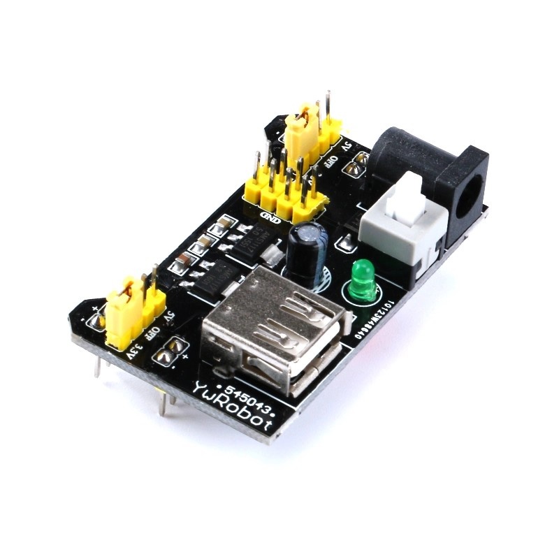 Moduł zasilania do płytki styk – Breadboard Jumper Wires Power Supply Kit recenzja i cena