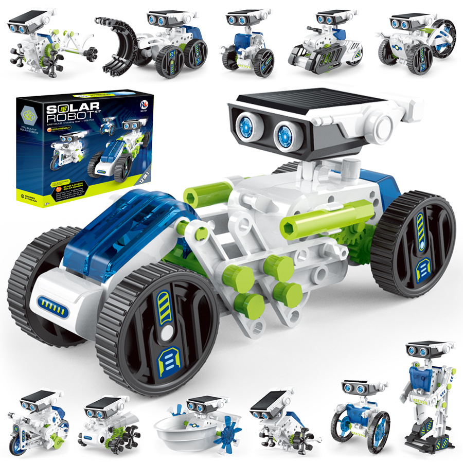 21/14/7 w 1 Zestaw do eksperym – Solar Powered Robot Kit 14 In 1 recenzja i cena