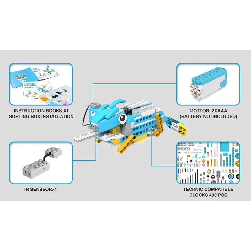 EE1 – zestaw do budowania robo – Stem Robot Building Kit Coding recenzja i cena