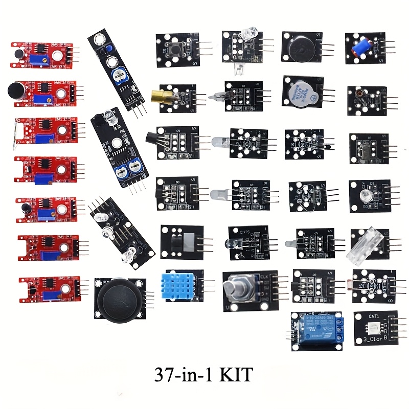 Zestaw startowy modułu czujnik – Arduino Sensor Kit 37 Modules Starter recenzja i cena