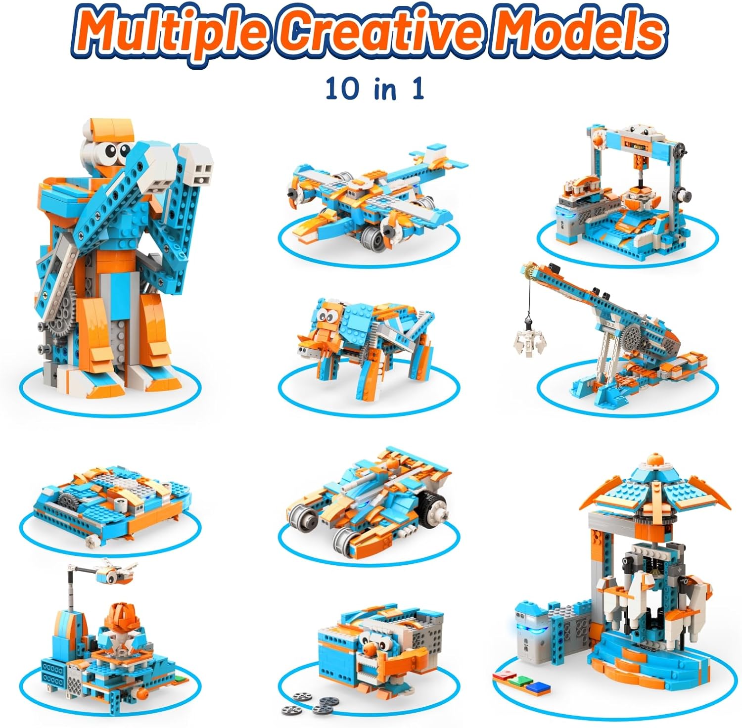 Apitor Robot S 10-w-1 Zestaw R – Stem Robot Building Kit Coding recenzja i cena