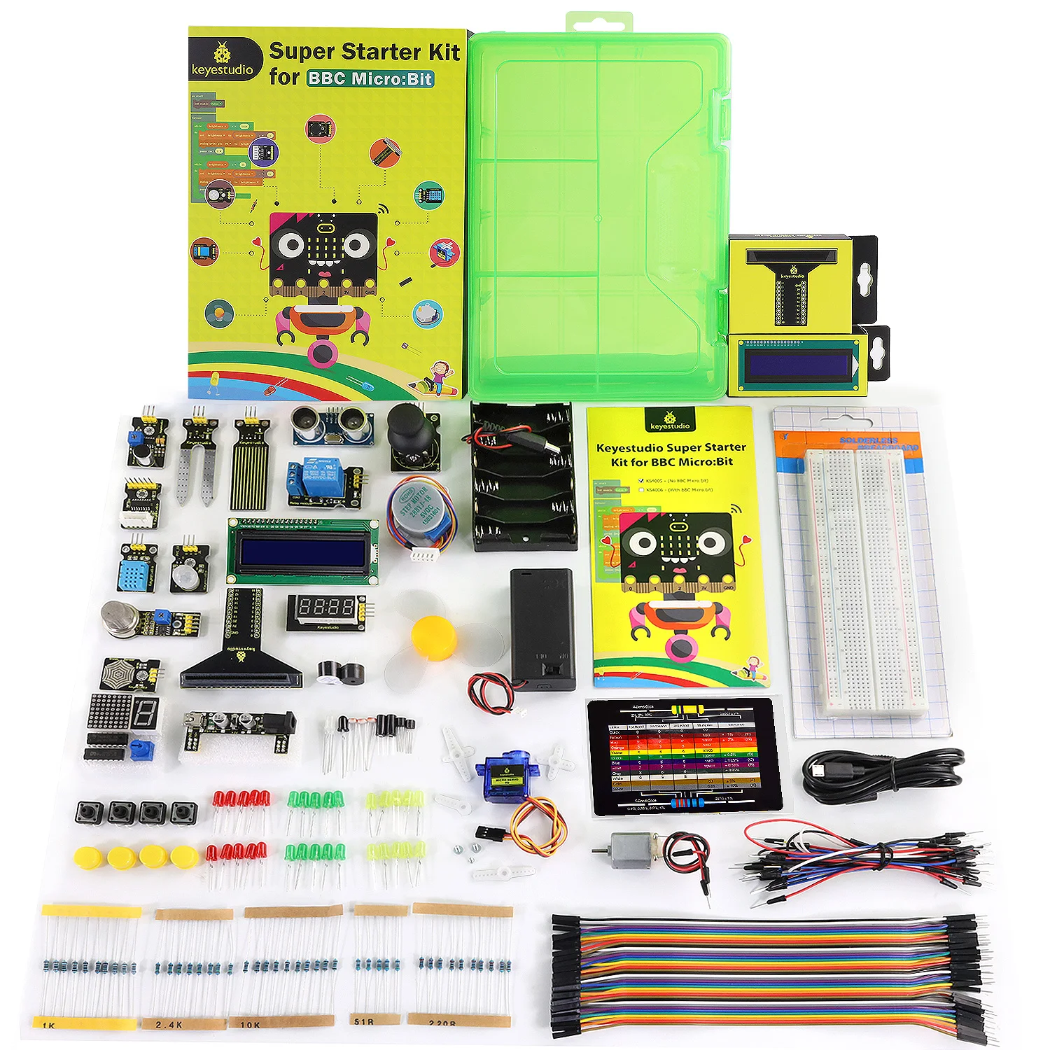 RoRuSKeyestudio Super Starter  – Micro Bit Stem Educational Starter Kit recenzja i cena