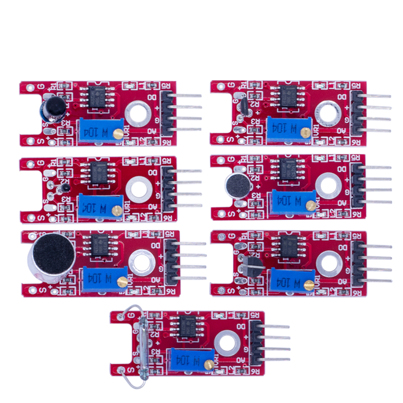 Zestaw startowy modułów czujni – Arduino Sensor Kit 37 Modules Starter recenzja i cena