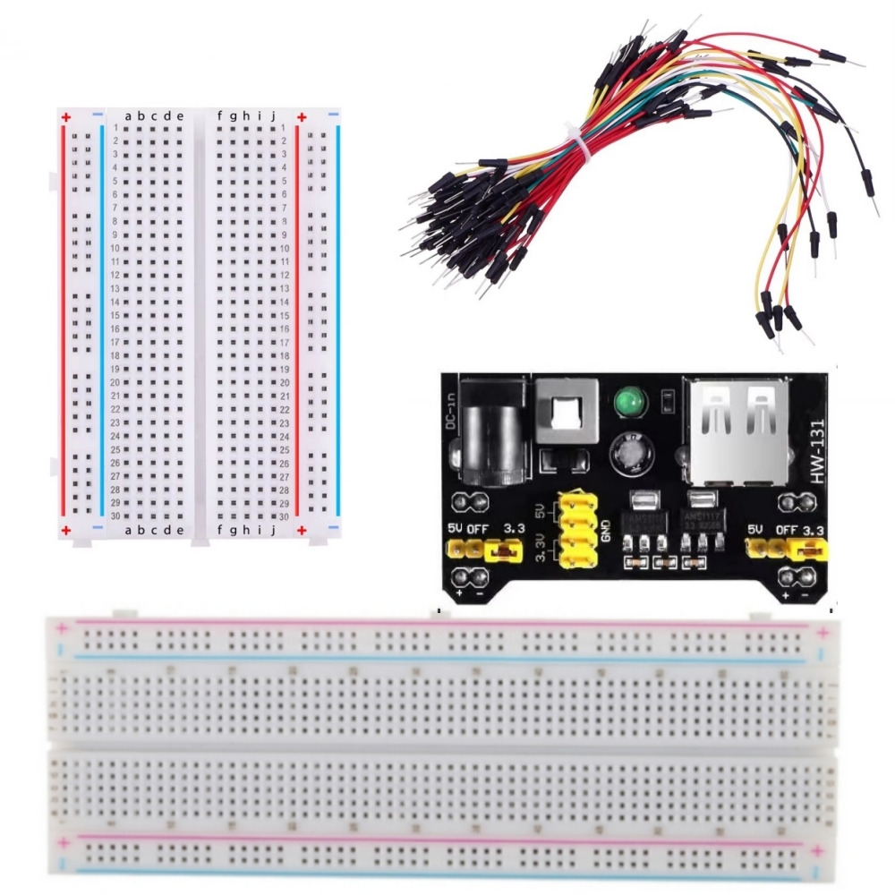 Zestaw modułu zasilania do pły – Breadboard Jumper Wires Power Supply Kit recenzja i cena