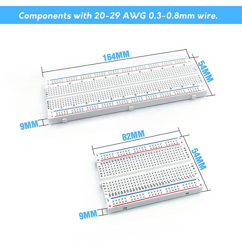 Zestaw modułu zasilania do pły – Breadboard Jumper Wires Power Supply Kit recenzja i cena