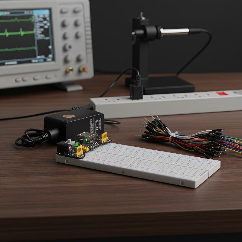 Zestaw płyt stykowych MB-102 z – Breadboard Jumper Wires Power Supply Kit recenzja i cena