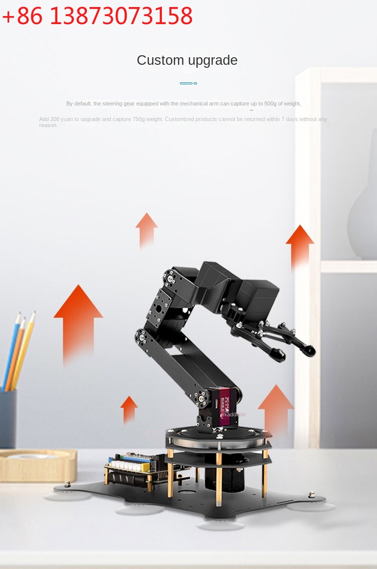 6-stopniowe ramię robotyczne z – Programmable Robotic Arm Kit Arduino recenzja i cena