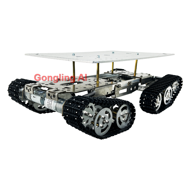 Zestaw DIY programowalnego rob – Raspberry Pi Robot Platform Tank Chassis recenzja i cena