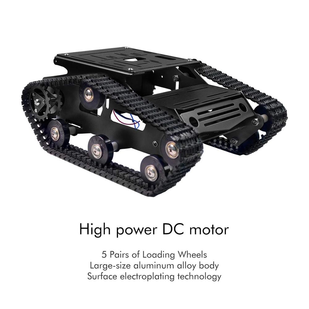Inteligentny Zestaw Podwozia C – Raspberry Pi Robot Platform Tank Chassis recenzja i cena